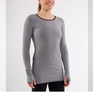 Lululemon Every Yogi Long Sleeve Wee Stripe/ Black
